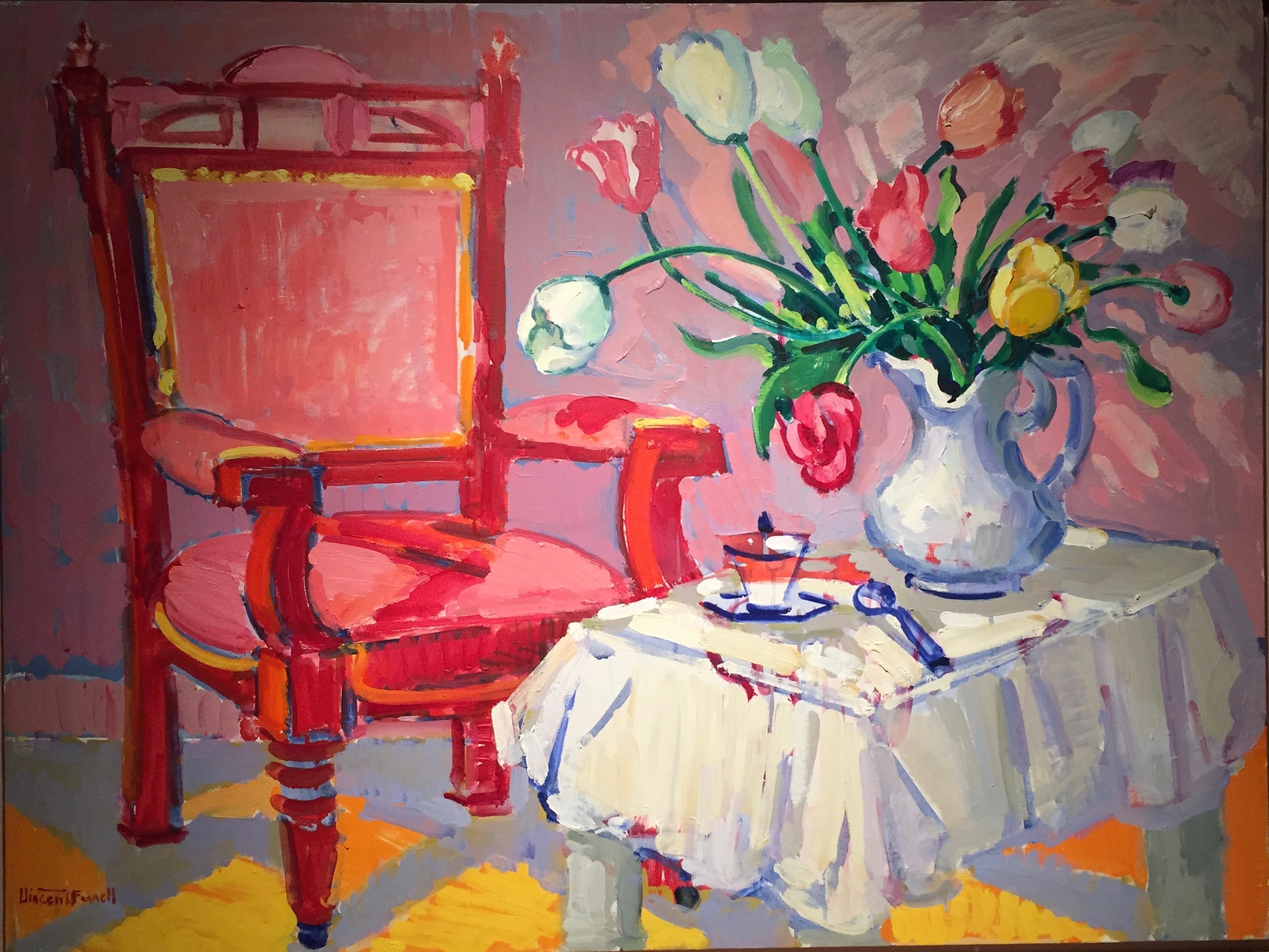 Vincent Farrell - Tulips 30x40